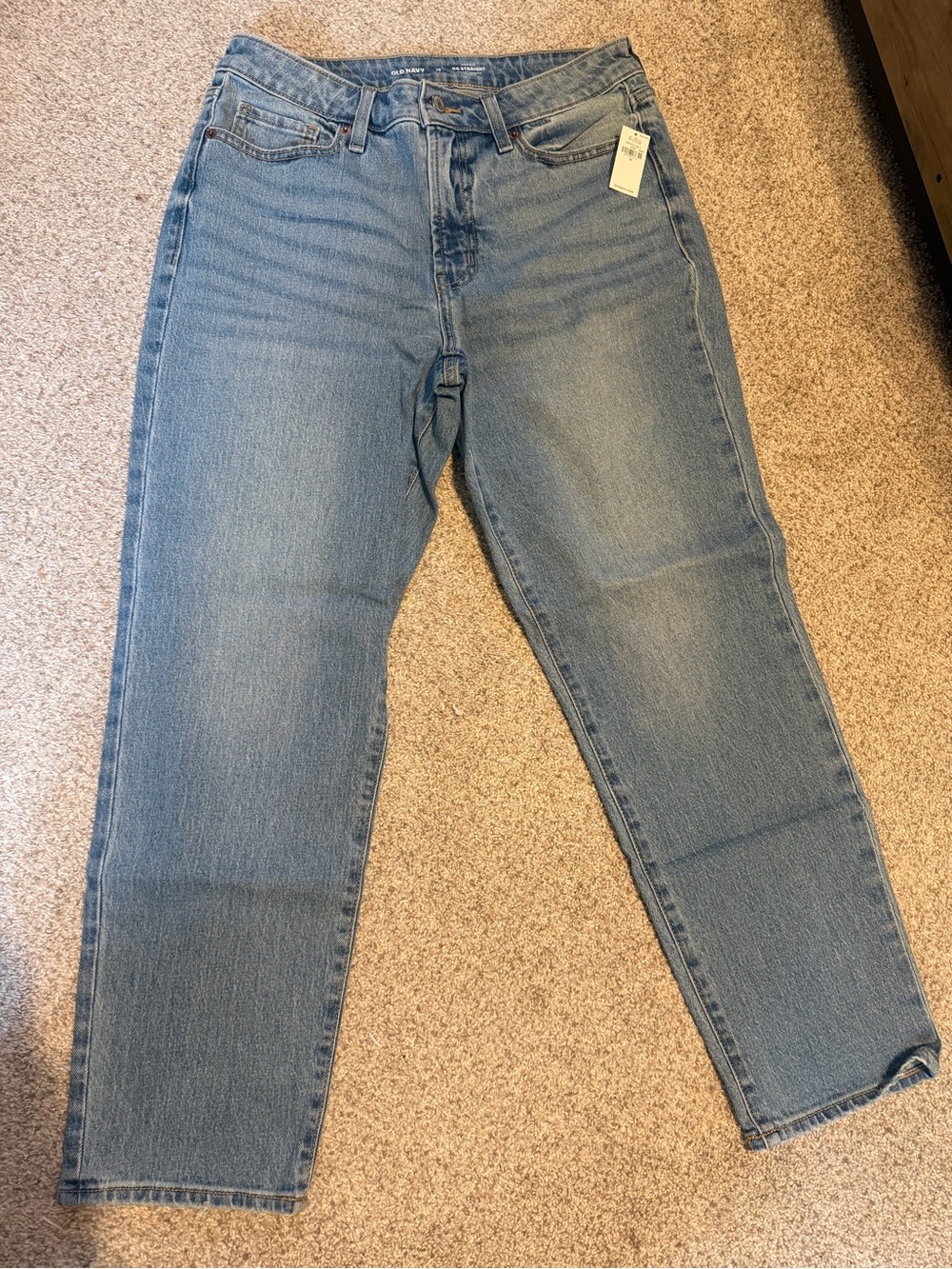 Light Blue High-Rise Straight Leg Women’s Jeans (OG Straight)